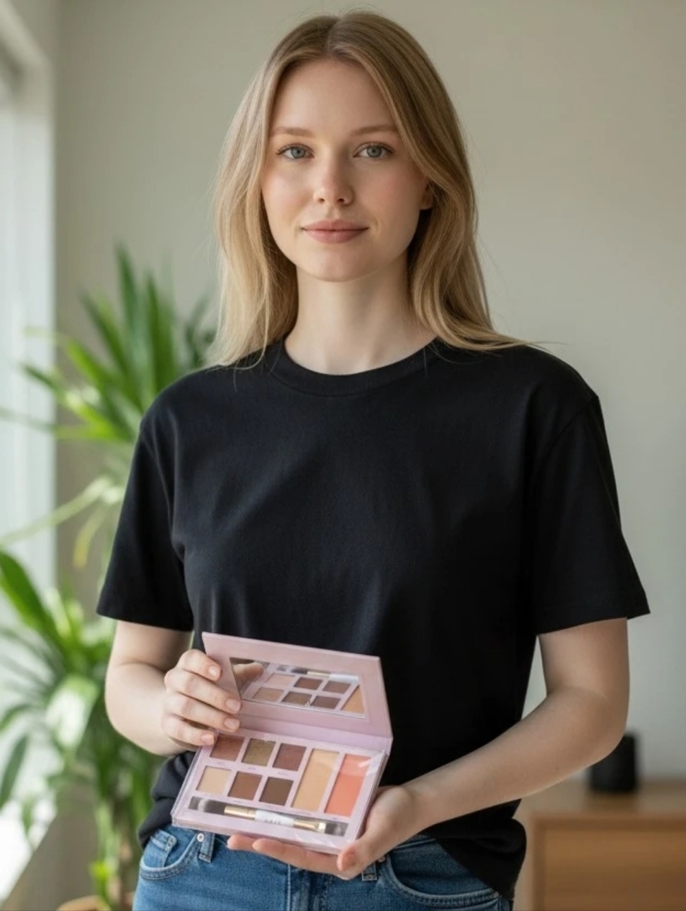 NIAB ELLE "Serenity Nude" Eye and Face Palette